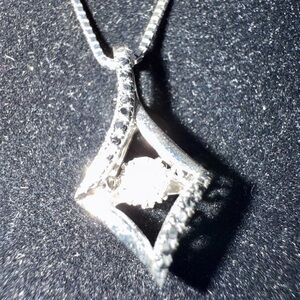 Kay Jewelers Silver Pendant Necklace